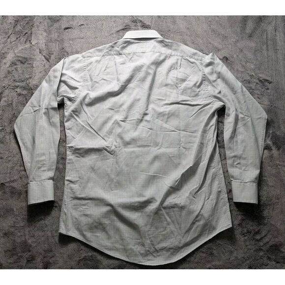 Sulka Long Sleeve Button Up Shirt Men's Size 16 1/2 35 - Picture 8 of 12